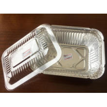 Disposable small aluminum foil tray